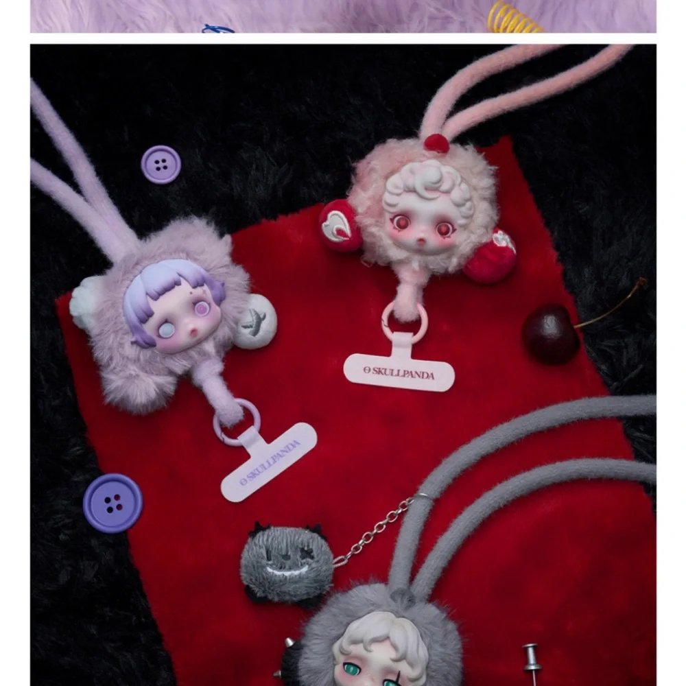 SKULLPANDA You Found Me! Series Phone Lanyard -Moldy Muffin Plush - Picture 11 of 11
